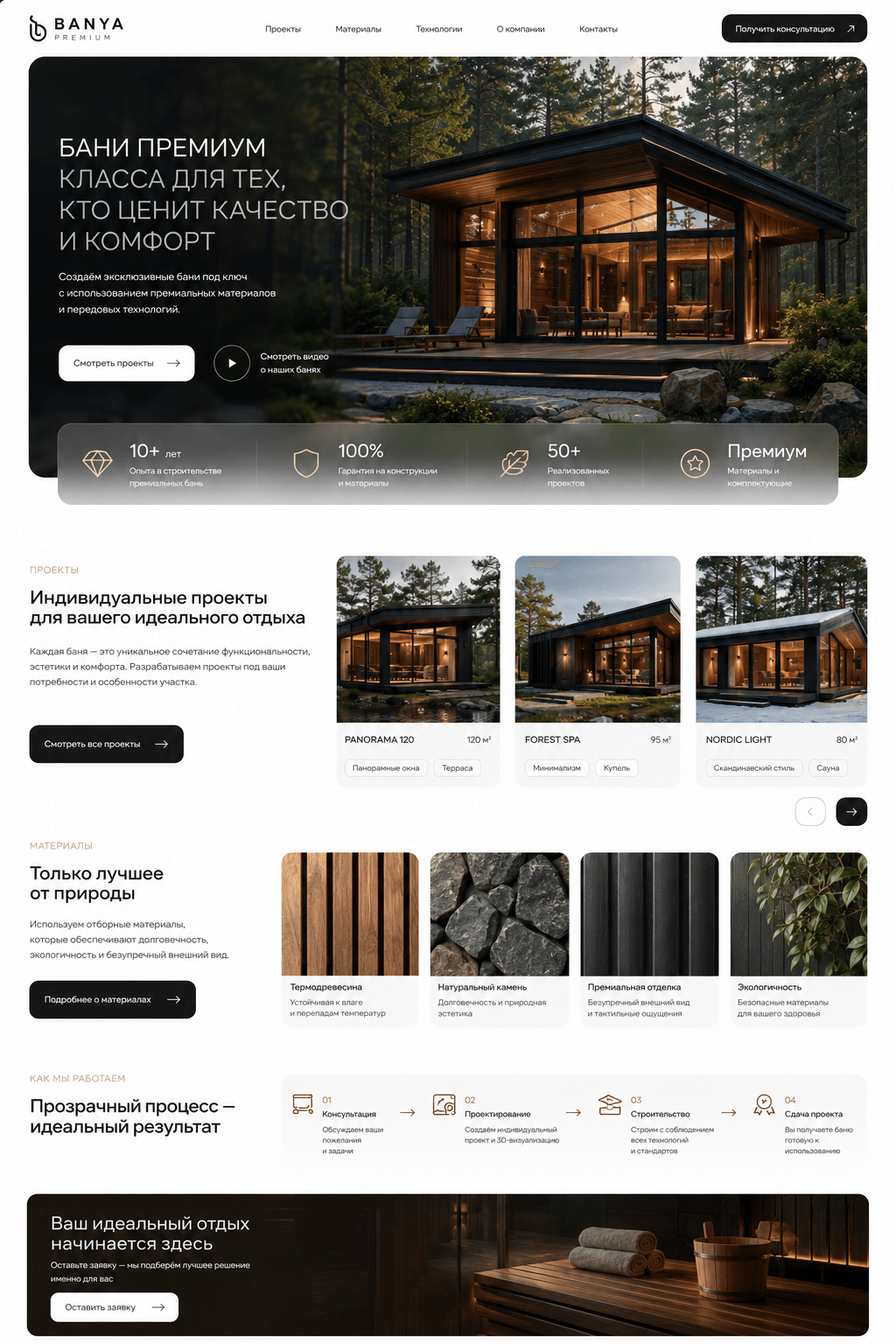 Banya Premium — Премиальный каталог